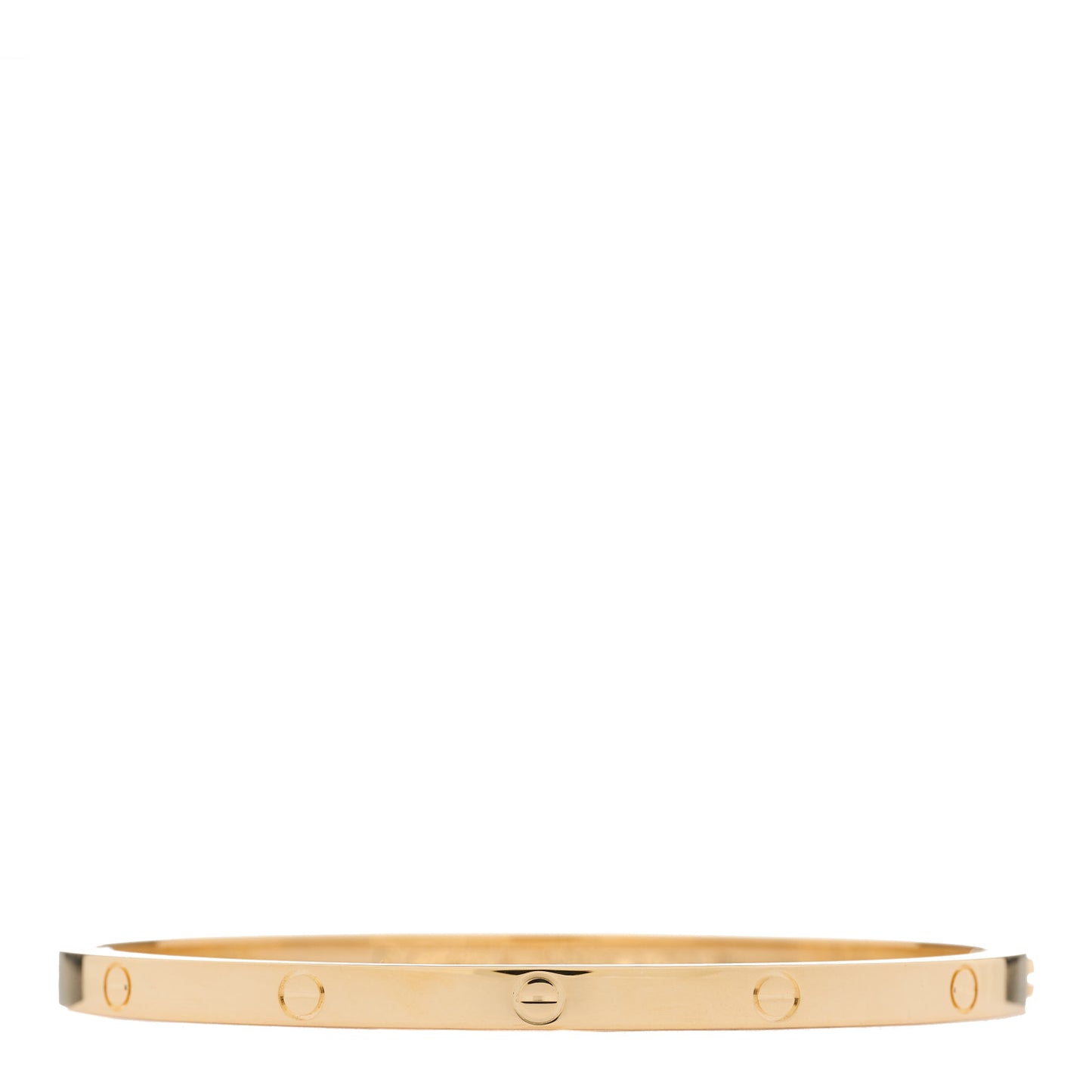 18K Yellow Gold Small LOVE Bracelet 16