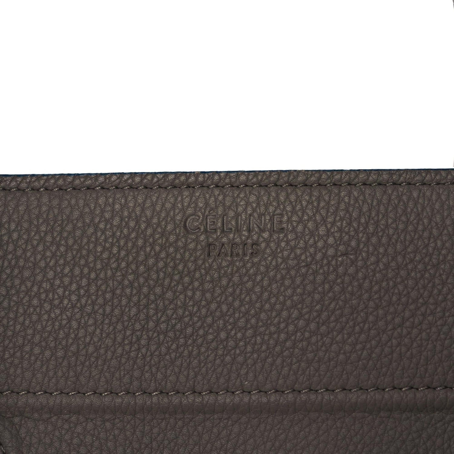 Celine Baby Grained Calfskin Medium Phantom Luggage Taupe 9 of 10