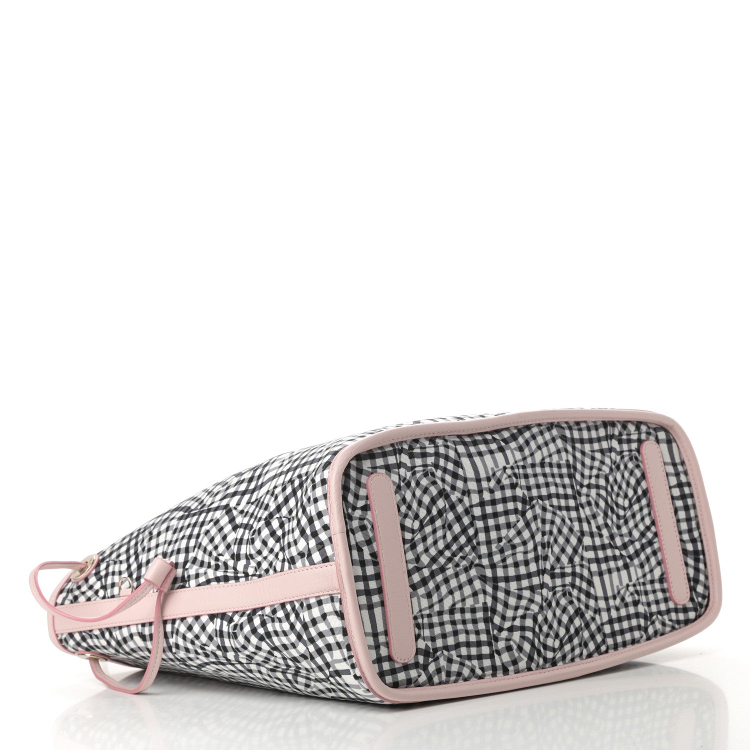 MCM Visetos Medium Liz Reversible Shopper Tote Powder Pink 8 of 16