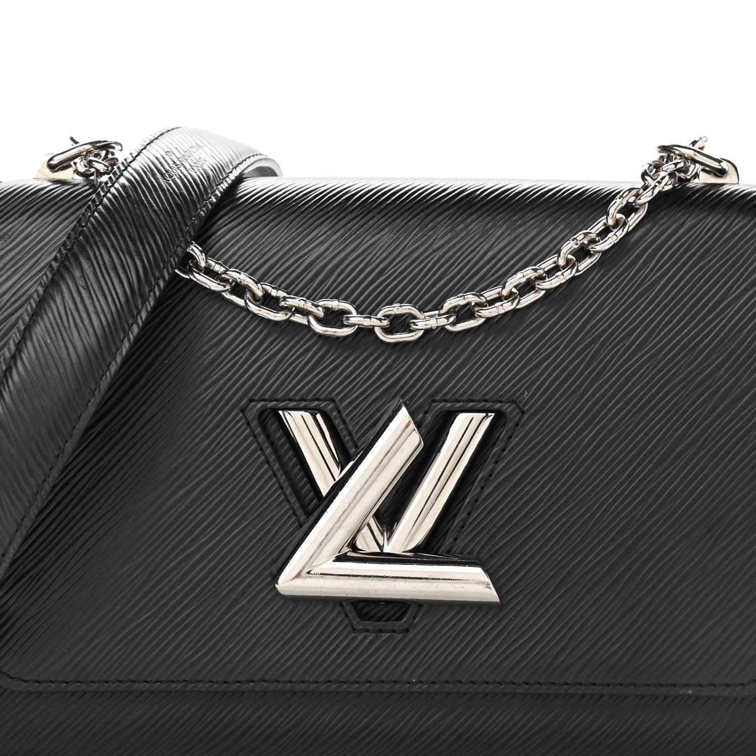 Louis Vuitton Epi Twist Shoulder Bag MM Black 6 of 13