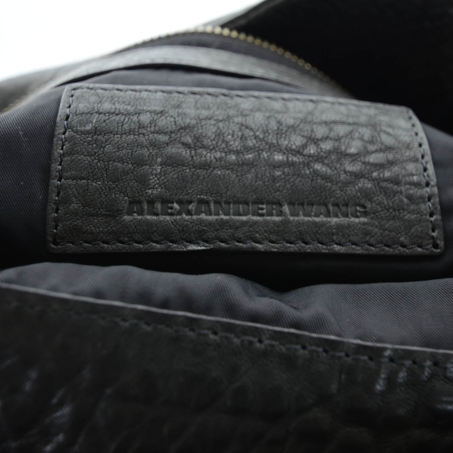 Alexander Wang Leather Darcy Hobo Smoke Gray 7 of 7