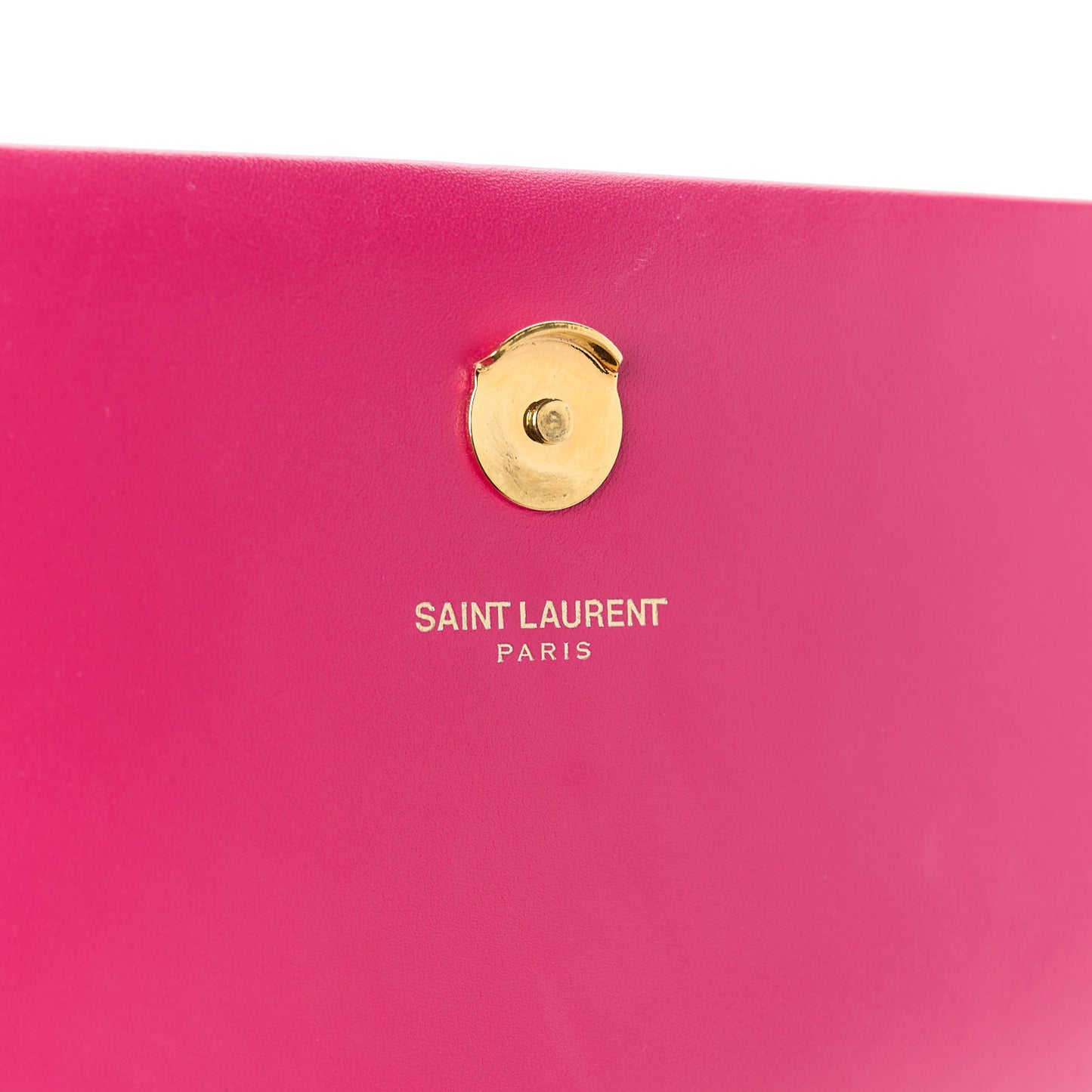 Smooth Calfskin Medium Classic Monogram Kate Tassel Satchel Fuchsia
