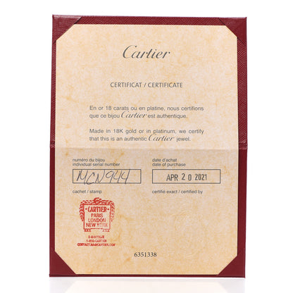 Cartier 18K Pink Gold 3.5mm LOVE Wedding Band Ring 51 5.75 6 of 7