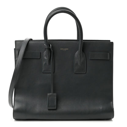Saint Laurent Calfskin Small Classic Sac De Jour Petrol 1 of 12