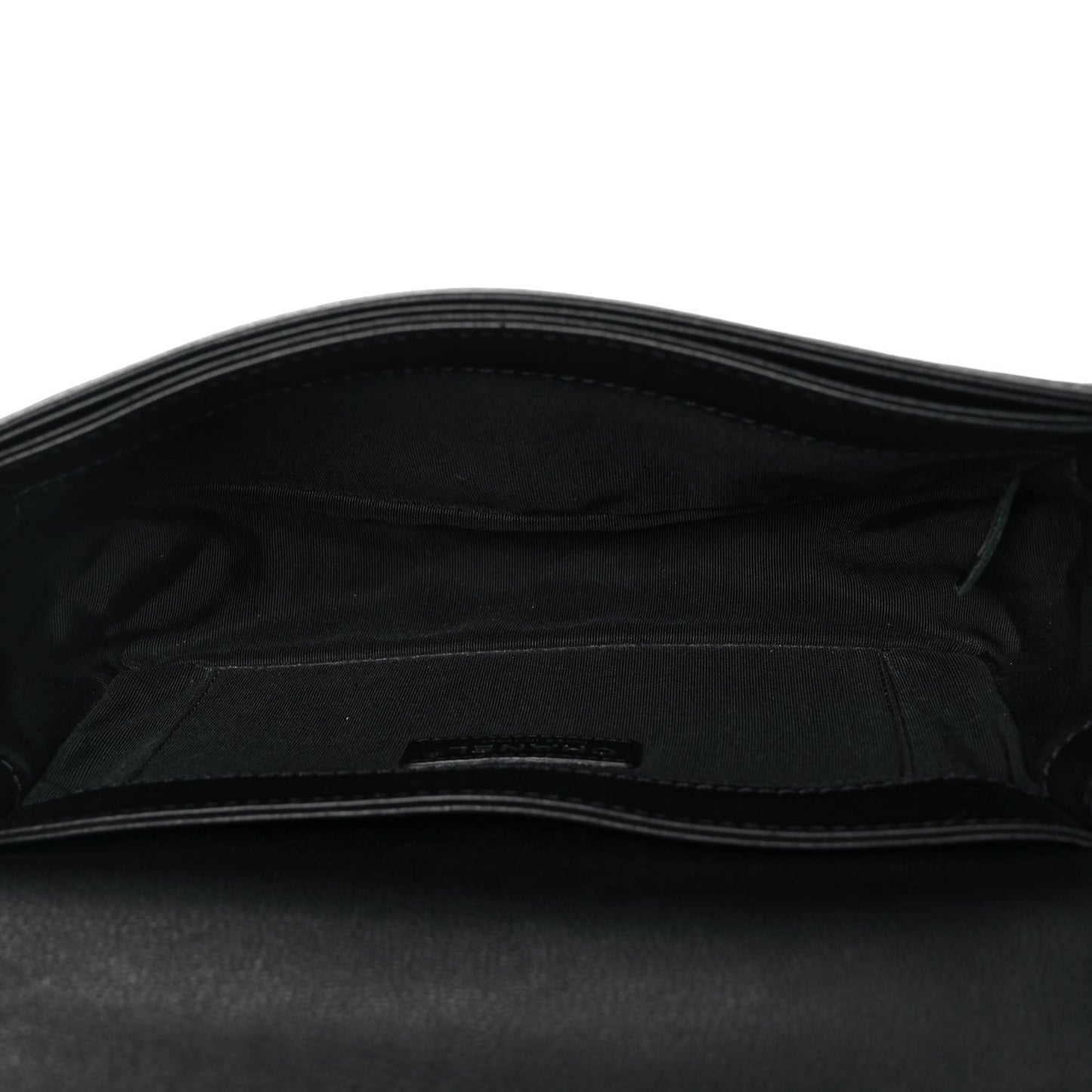 Calfskin Medium Boy Reverso Flap Black