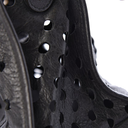 Balenciaga Agneau Classic Hardware Perforated Dot City Black 15 of 17