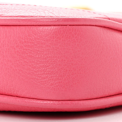 Gucci Goatskin Mini Aphrodite Shoulder Bag Rhodamine Pink 10 of 10