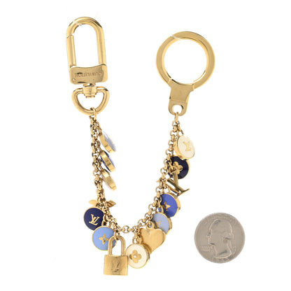 Louis Vuitton Pastilles Key Chain Bag Charm Blue 2 of 3