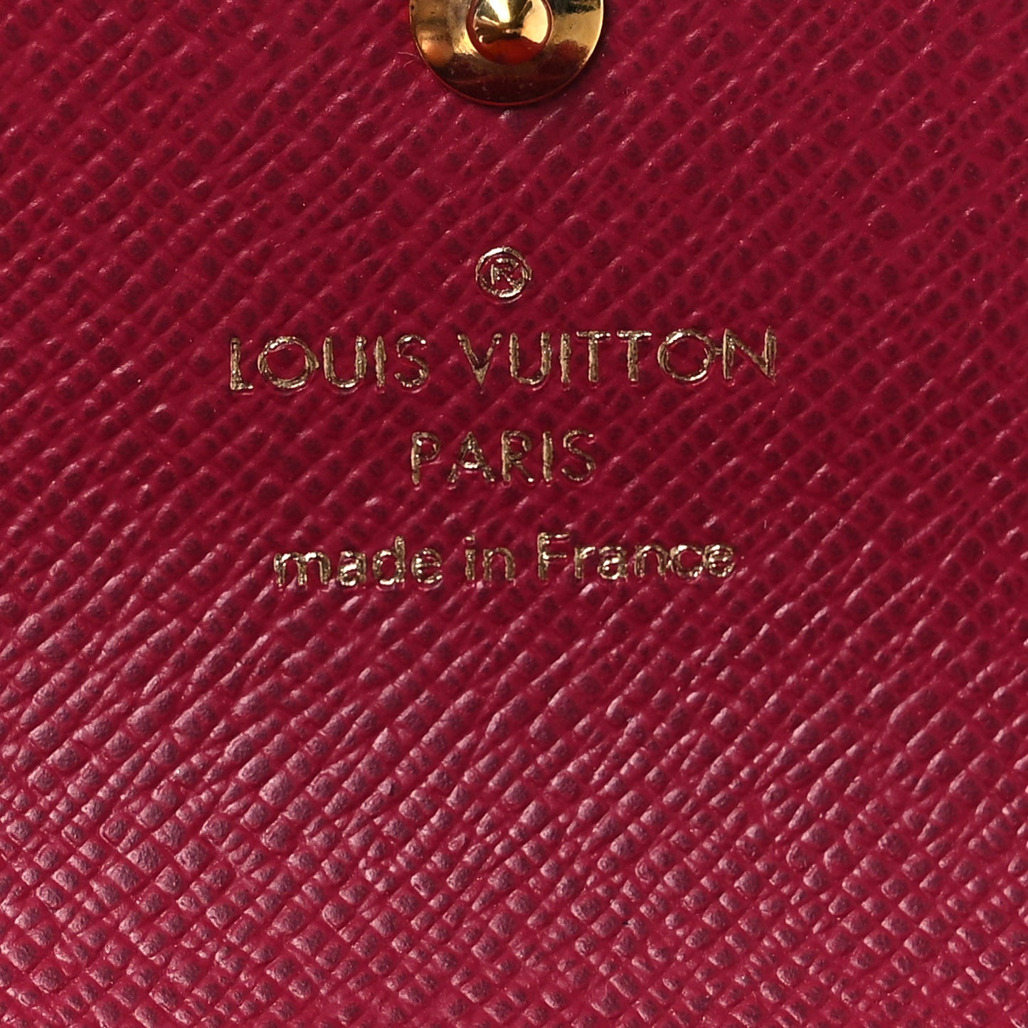Monogram Sarah Multicartes Fuchsia