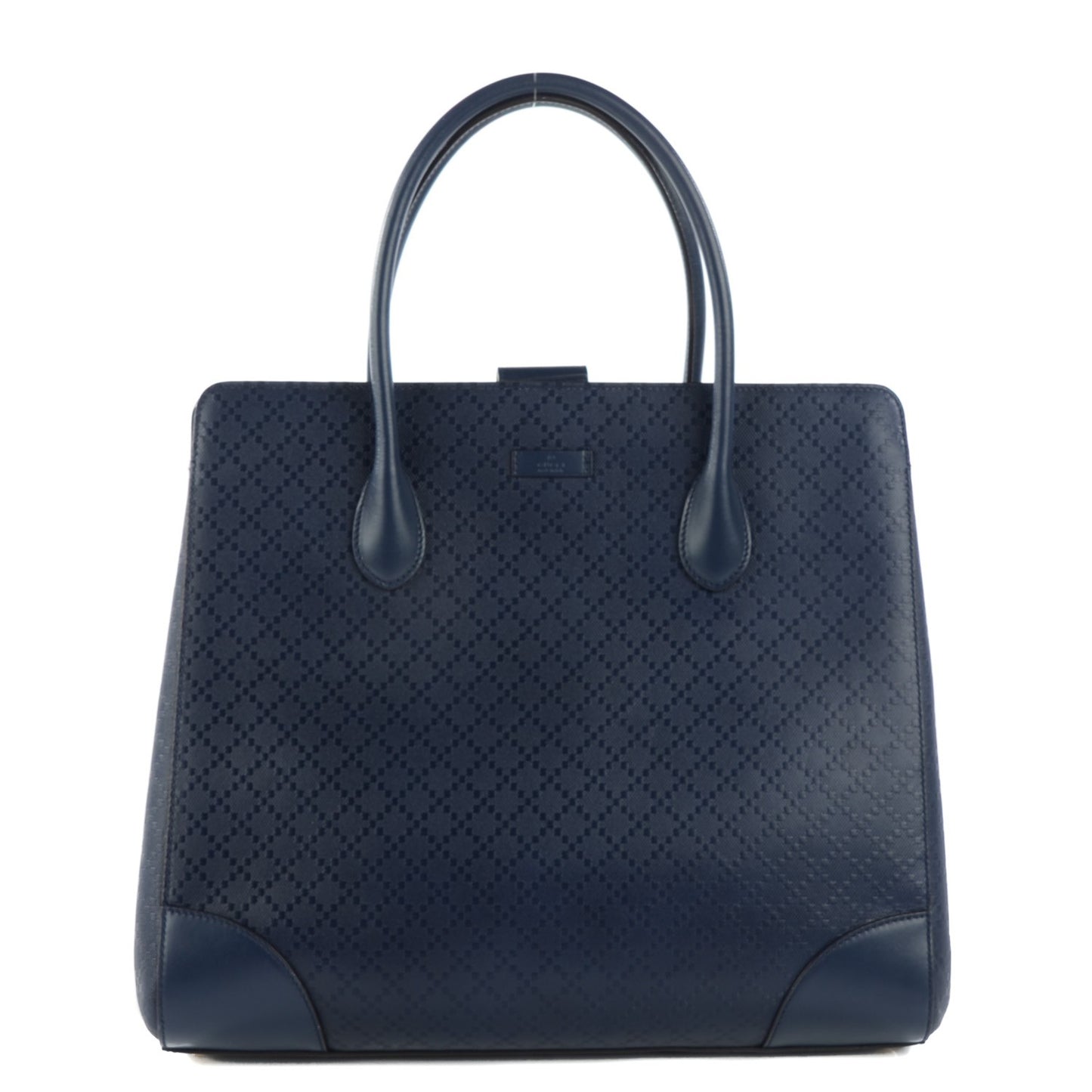 Hilary Lux Bright Diamante Medium Top Handle Bag Classic Marine