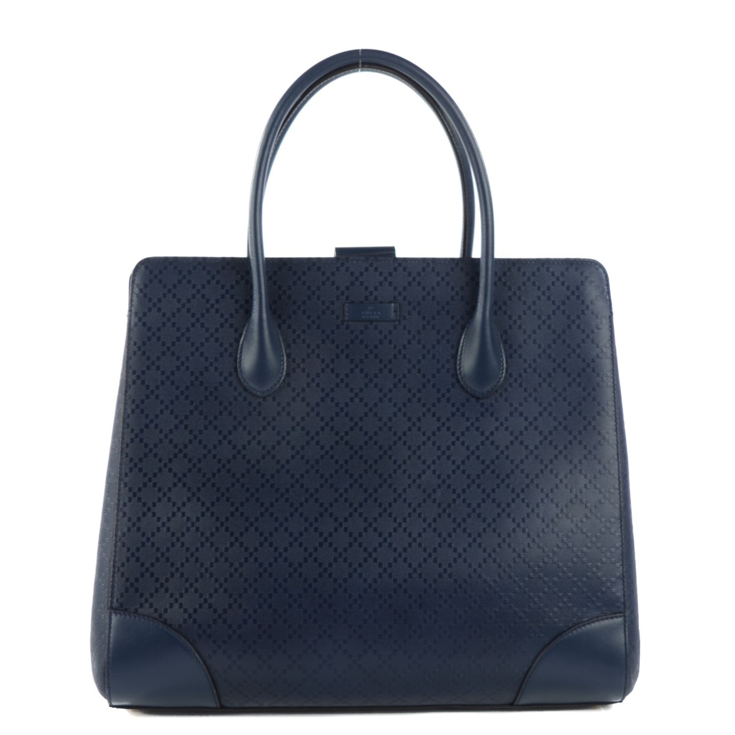 Gucci Hilary Lux Bright Diamante Medium Top Handle Bag Classic Marine 1 of 7