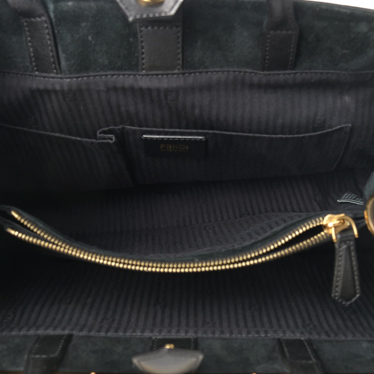Fendi Vitello Elite Regular 2Jours Tote Black 5 of 18