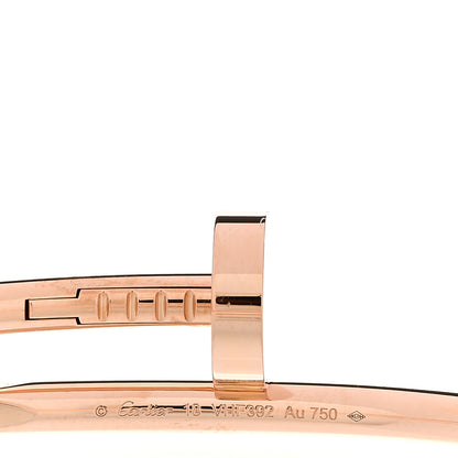 Cartier 18K Pink Gold Juste Un Clou Bracelet 18 3 of 4