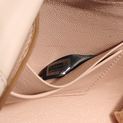 Chloe Lambskin Catrin Clutch Beige 7 of 9