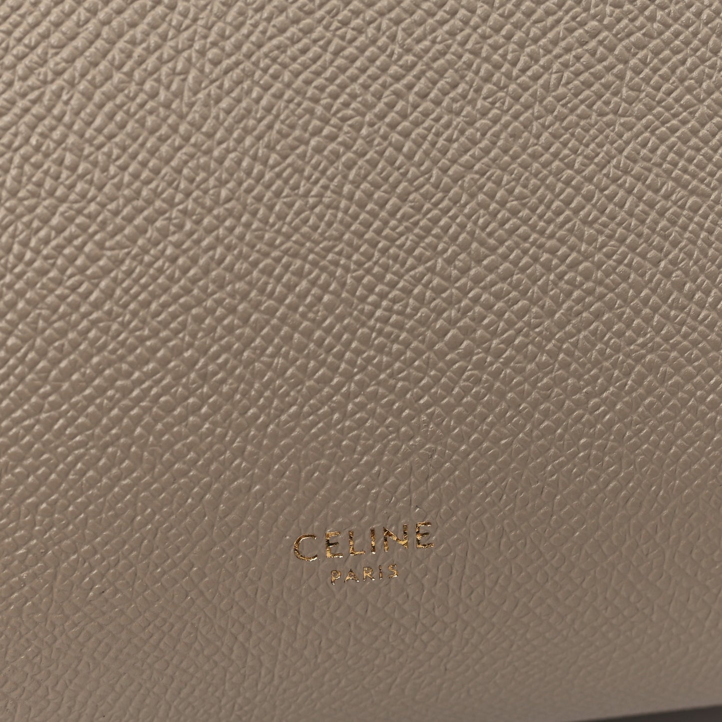 Grained Calfskin Mini Belt Bag Light Taupe