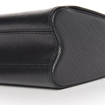 Louis Vuitton Epi Twist Shoulder Bag MM Black 9 of 10