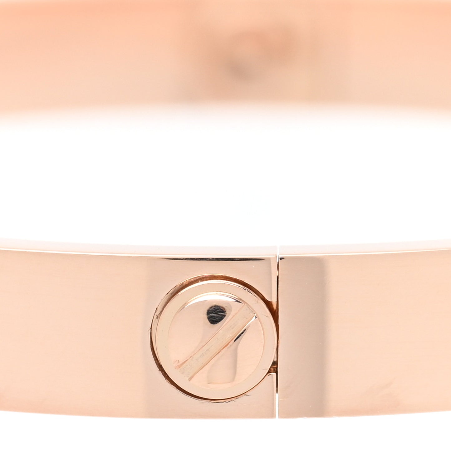 18K Pink Gold LOVE Bracelet 17