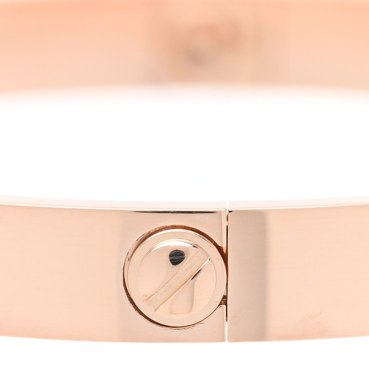 Cartier 18K Pink Gold LOVE Bracelet 17 7 of 9