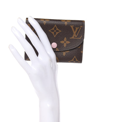 Louis Vuitton Monogram Rosalie Coin Purse Rose Ballerine 2 of 7