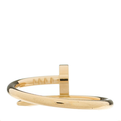 Cartier 18K Yellow Gold Small Juste Un Clou Ring 51 5.75 4 of 5