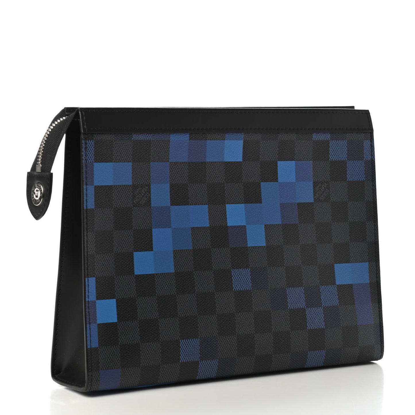 Damier Graphite Pixel Pochette Voyage MM Blue