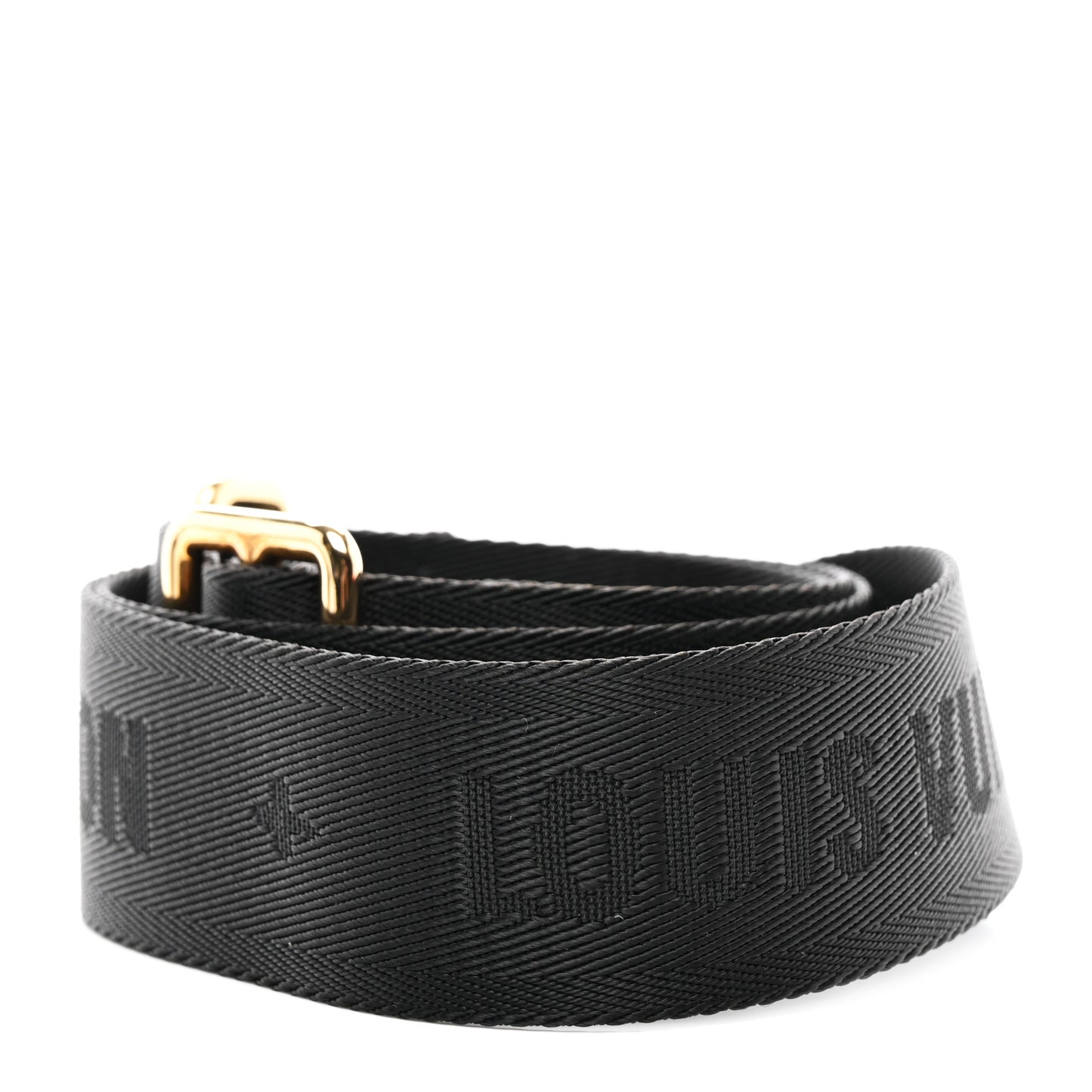 Monogram Multi Pochette Accessories Bandouliere Shoulder Strap Black