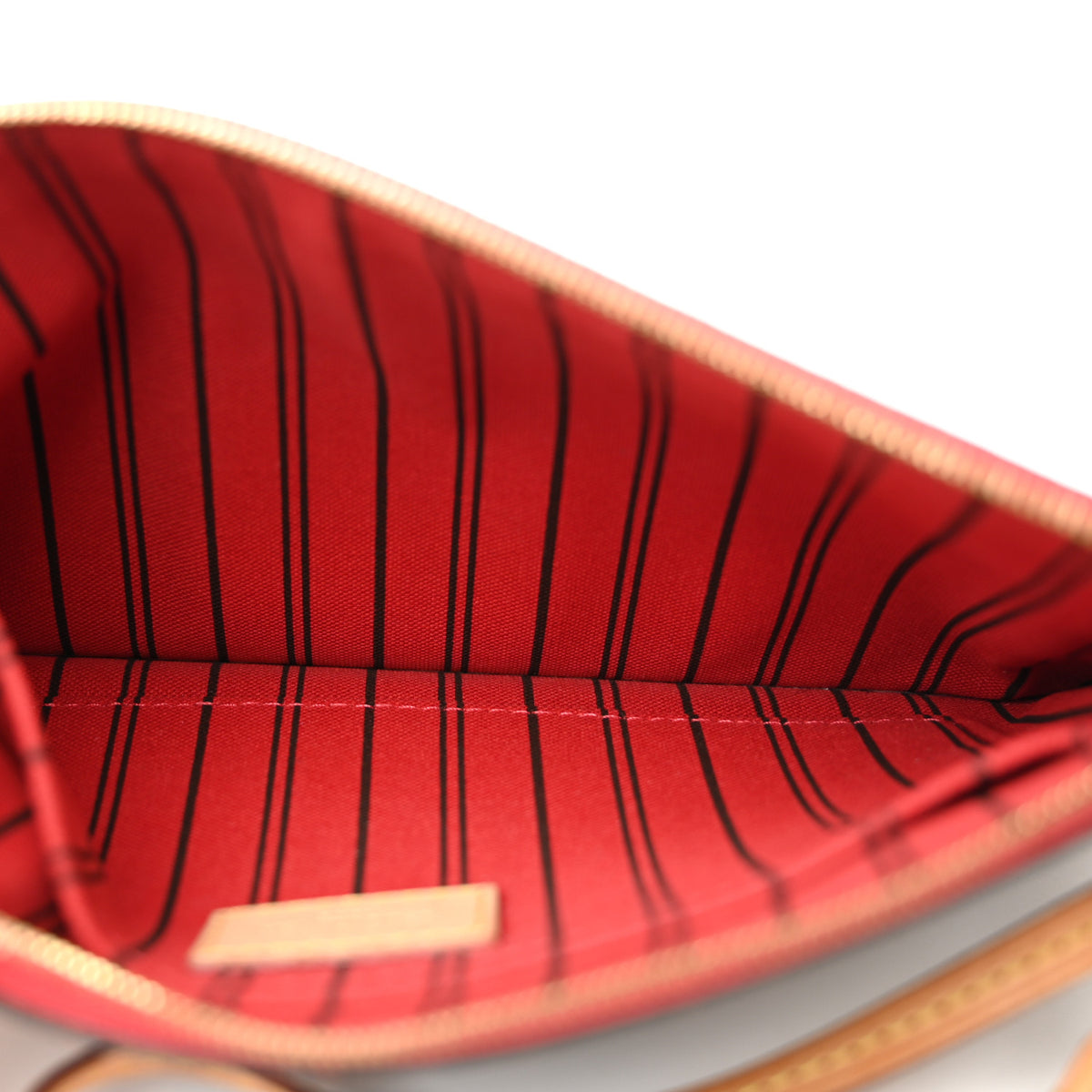 Monogram Neverfull MM GM Pochette Cherry