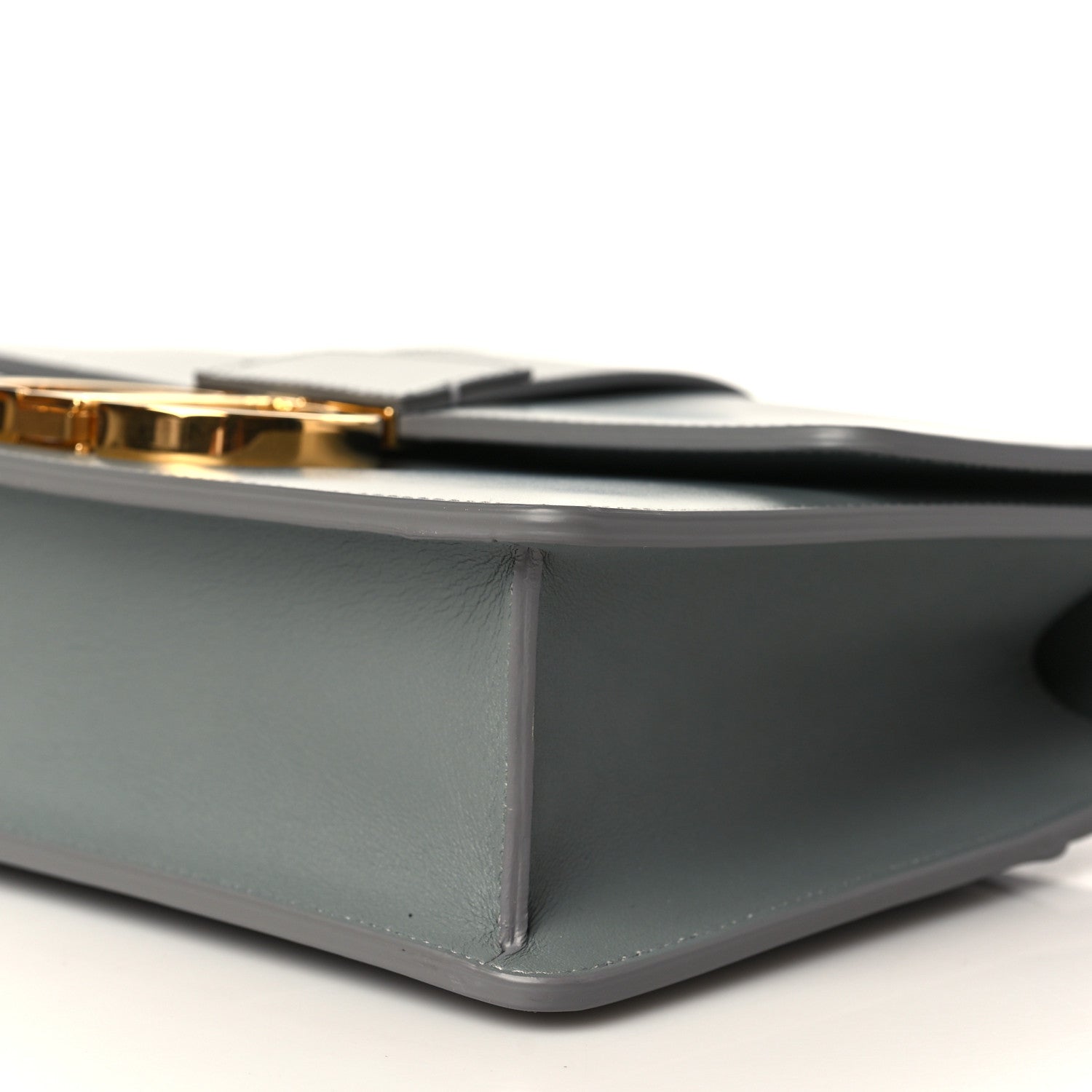 Christian Dior Smooth Calfskin 30 Montaigne Flap Bag Gray 8 of 9