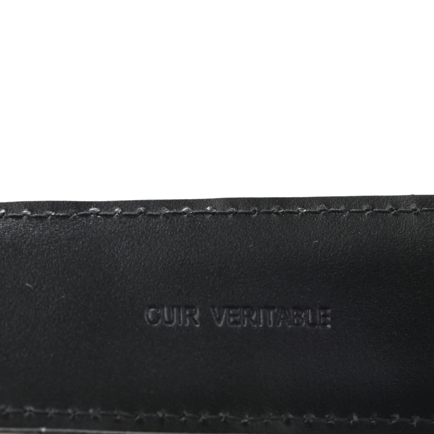 Calfskin Quilted CC Chain Belt 90 36 Black