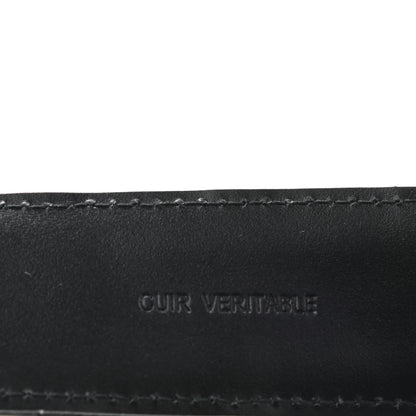 Chanel Calfskin Quilted CC Chain Belt 90 36 Black 6 of 8
