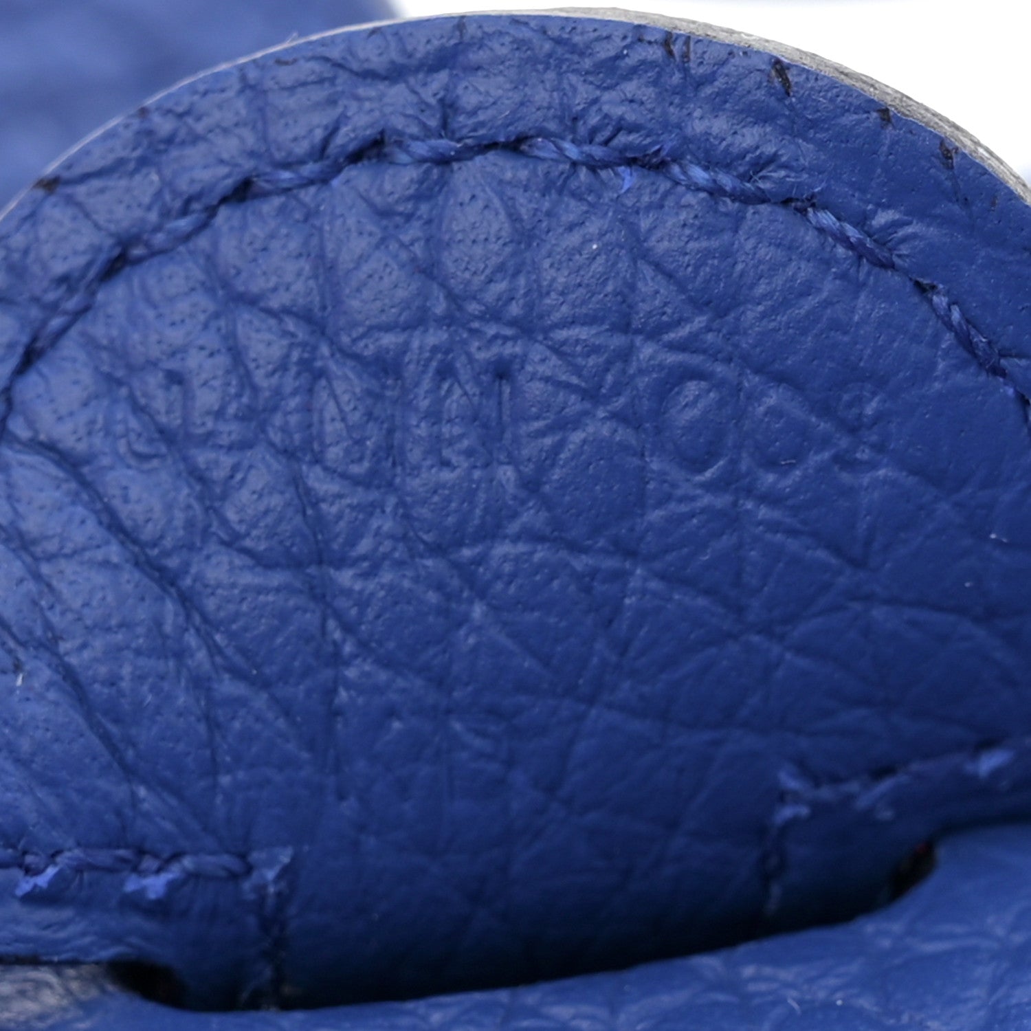 Hermes Taurillon Clemence Evelyne III PM Bleu Royal 7 of 11