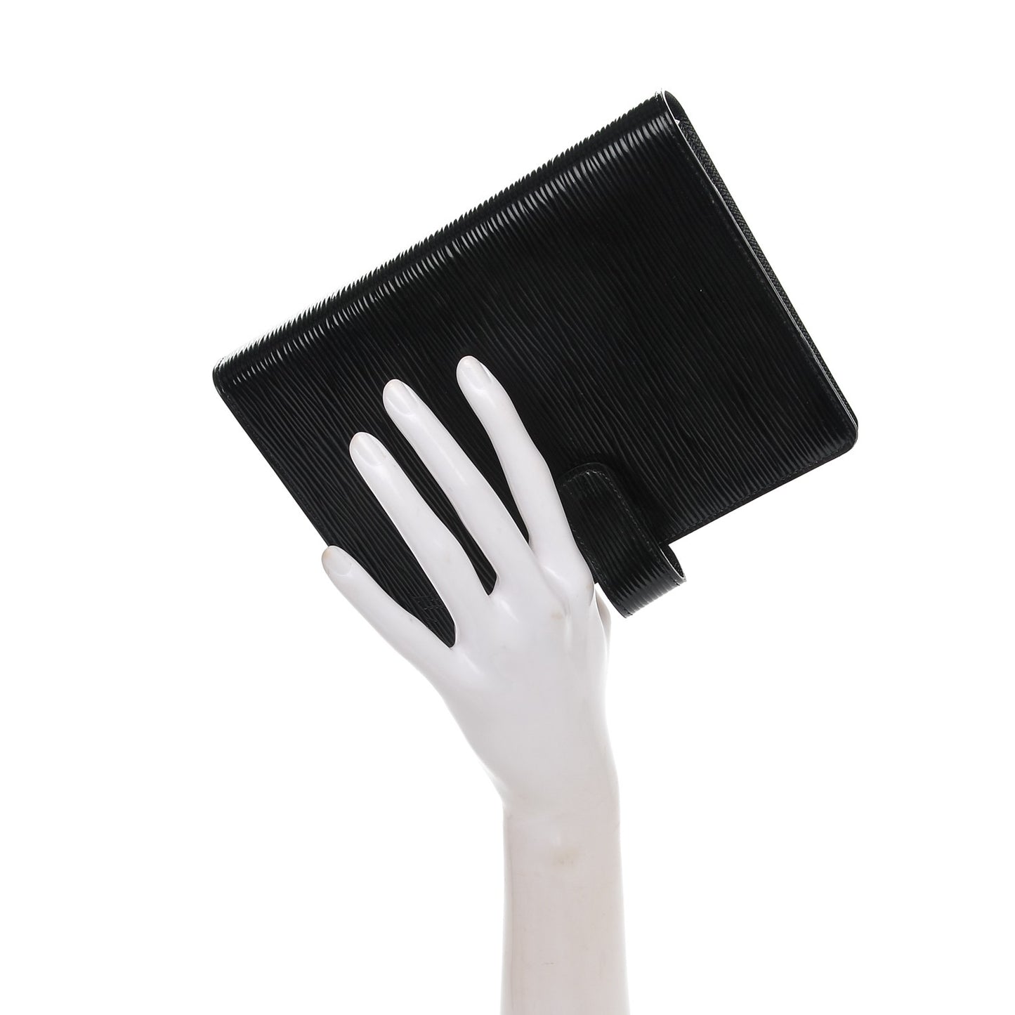 Epi Medium Ring Agenda Cover Black