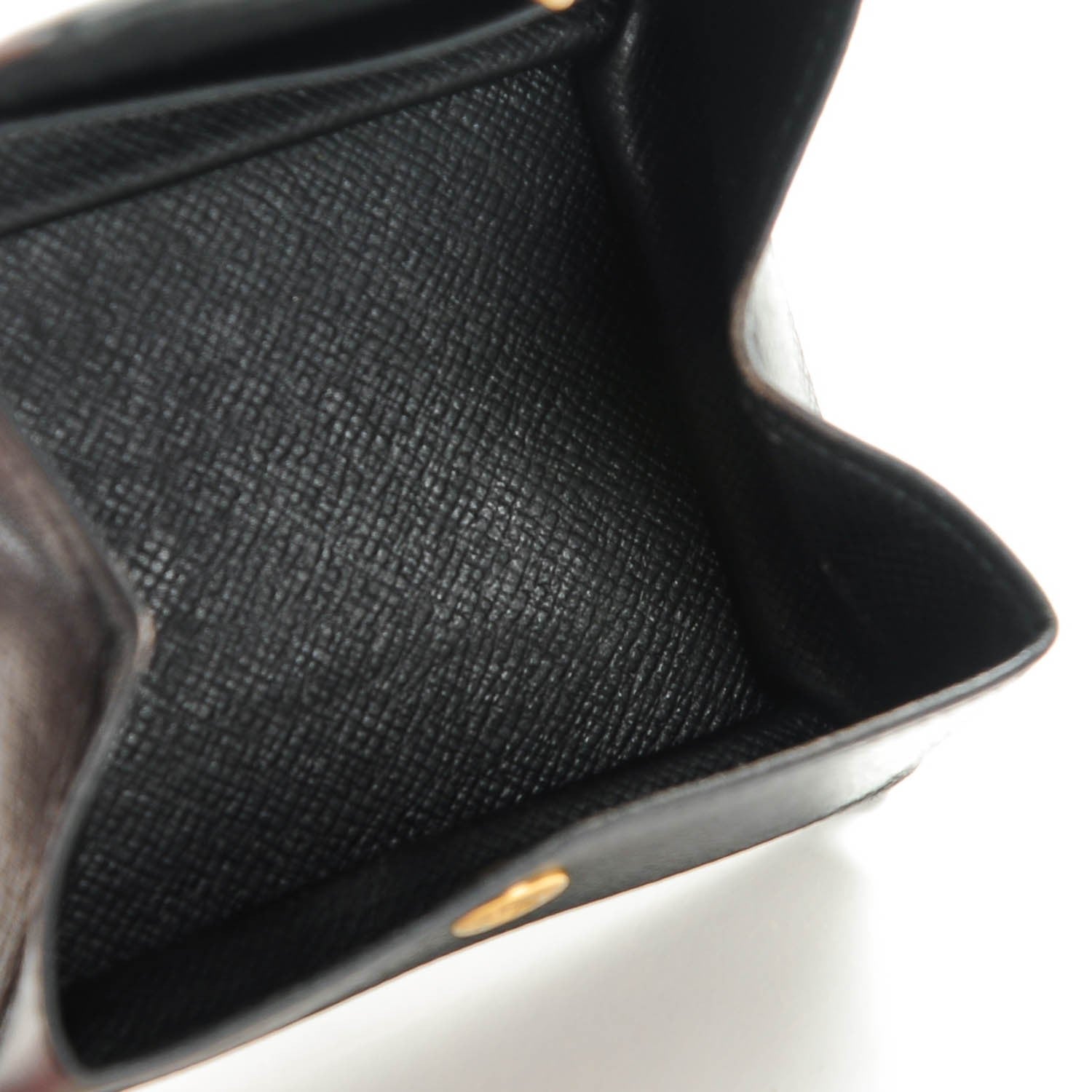 Louis Vuitton Epi Porte-Monnaie Boite Coin Purse Black 5 of 7