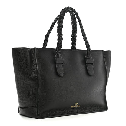 Valentino Garavani Grained Calfskin To Be Cool Tote Black 3 of 10