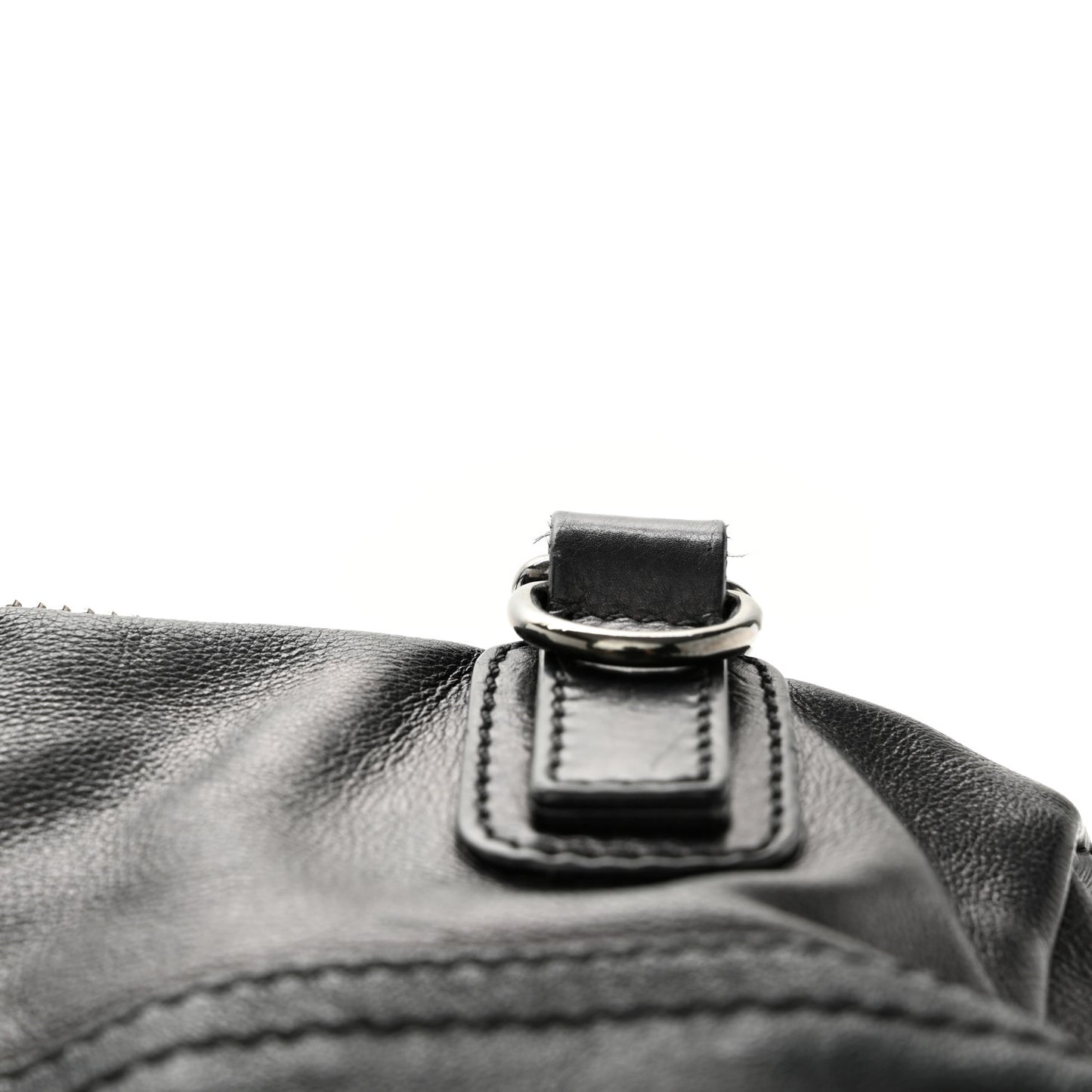 Calfskin Patchwork Small Pandora Black