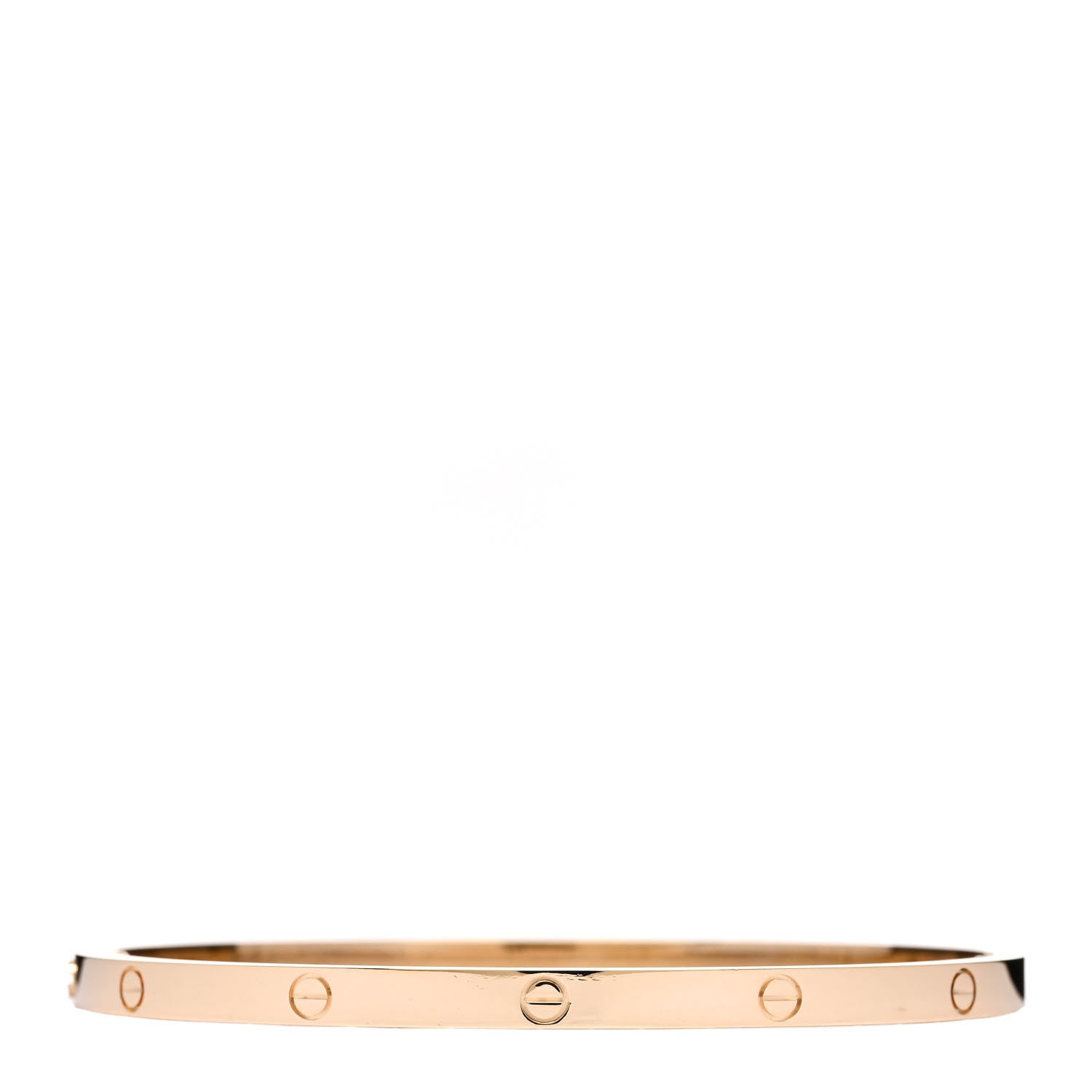 Cartier 18K Yellow Gold Small LOVE Bracelet 17 2 of 5
