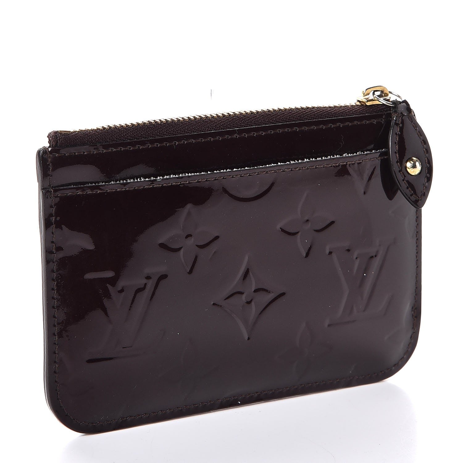 Louis Vuitton Vernis Key Pouch Amarante 3 of 7