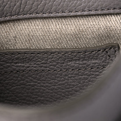 Chloe Calfskin Mini Marcie Round Crossbody Bag Cashmere Grey 6 of 11