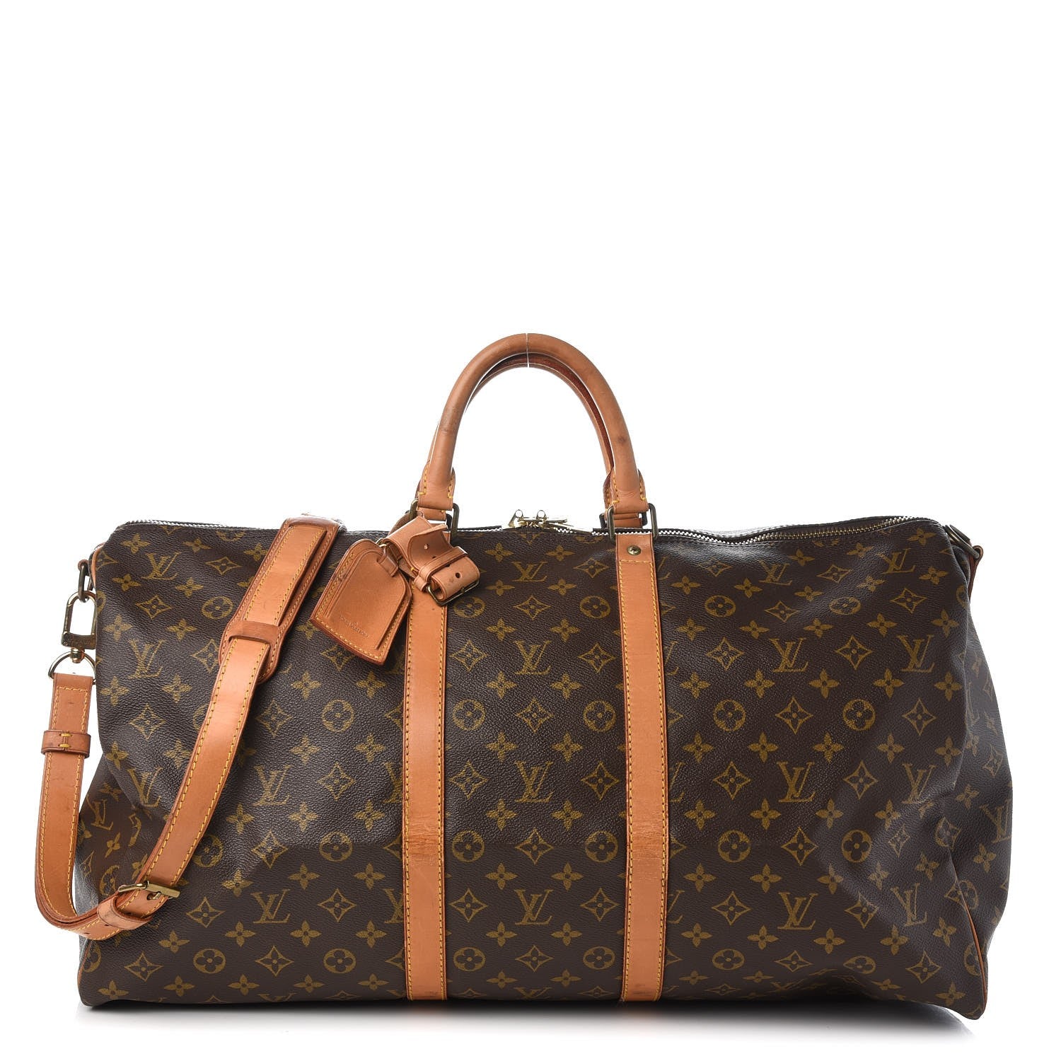 Louis Vuitton Monogram Keepall Bandouliere 55 1 of 29