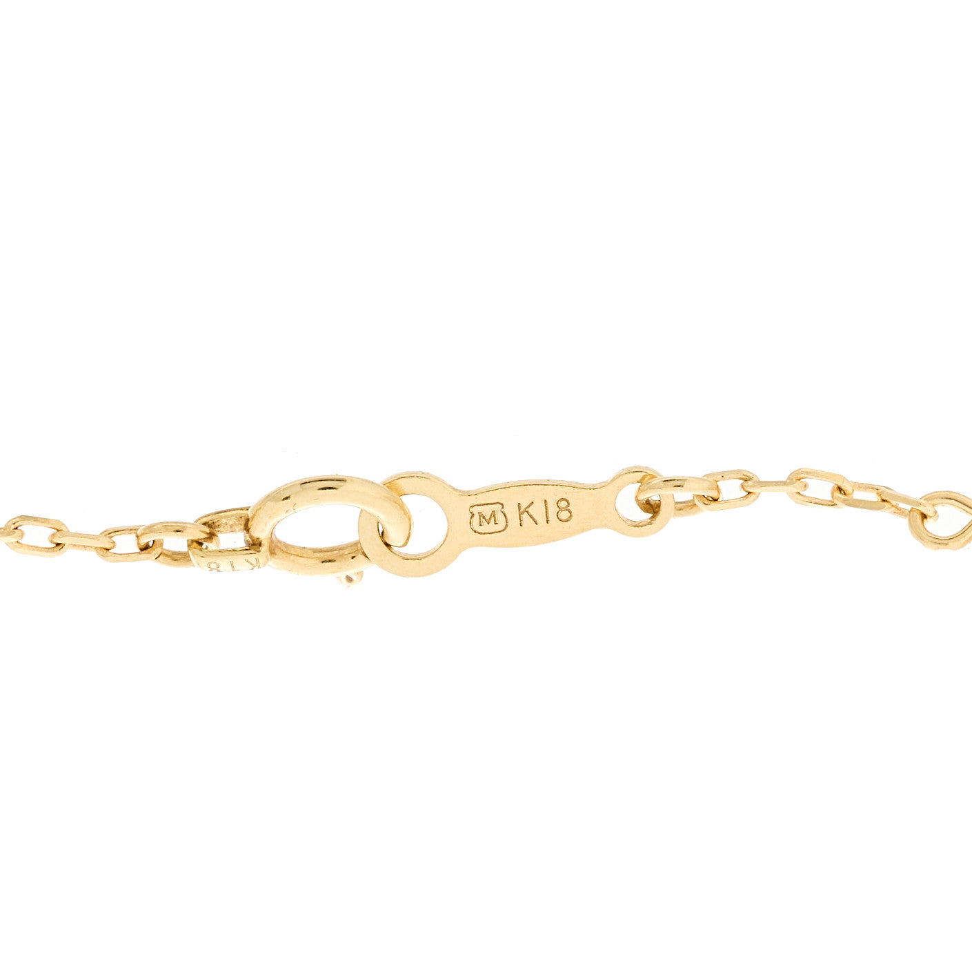 Mikimoto 18K Yellow Gold Akoya Pearl 5mm Station Bracelet 3 of 3