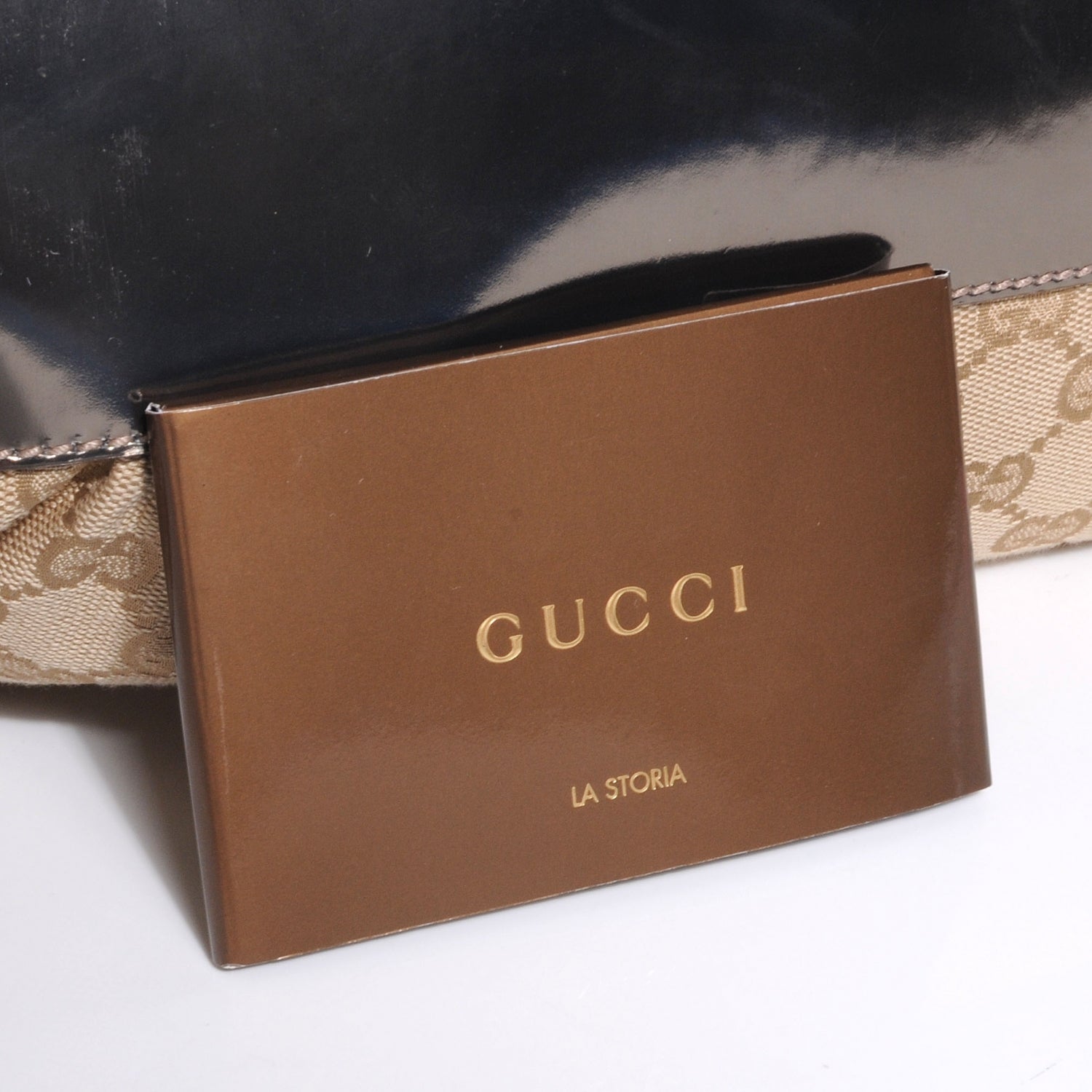 Gucci Monogram Pop Bamboo Large Top Handle Tote 5 of 9