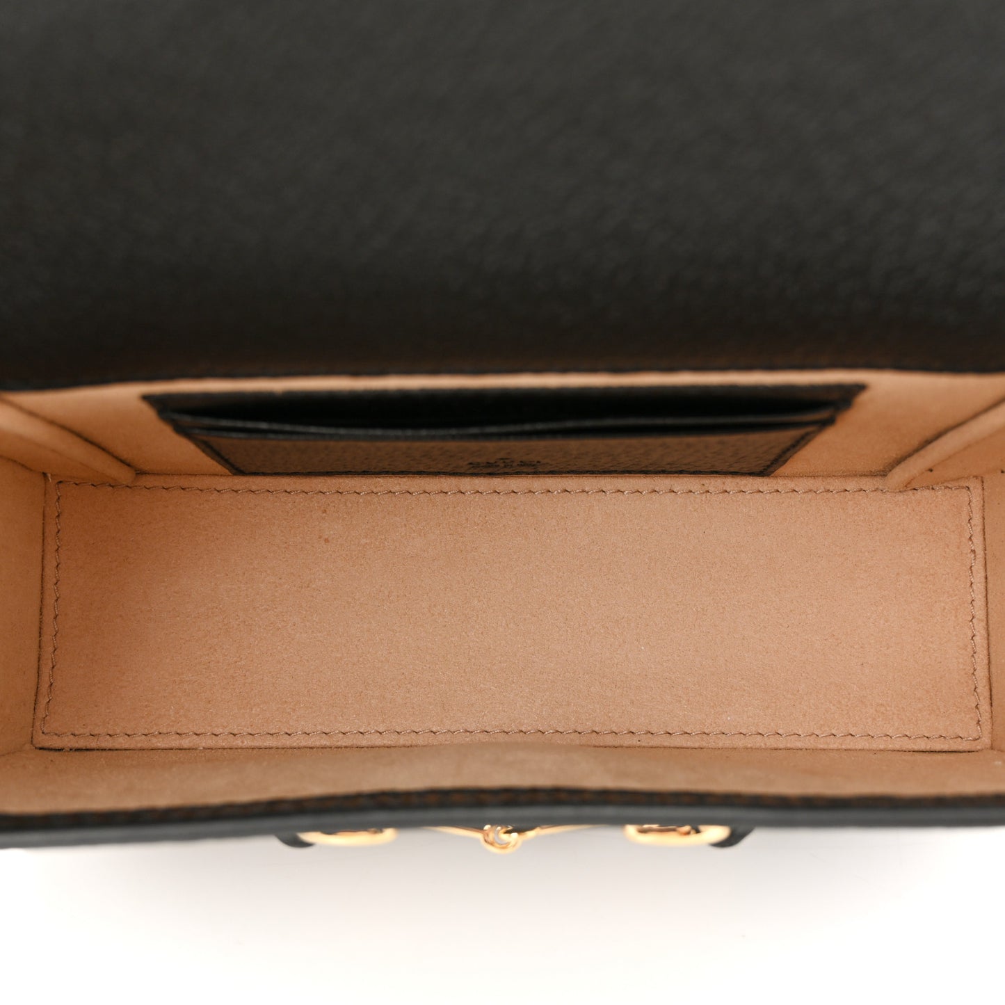 Calfskin Horsebit 1955 Shoulder Bag Black