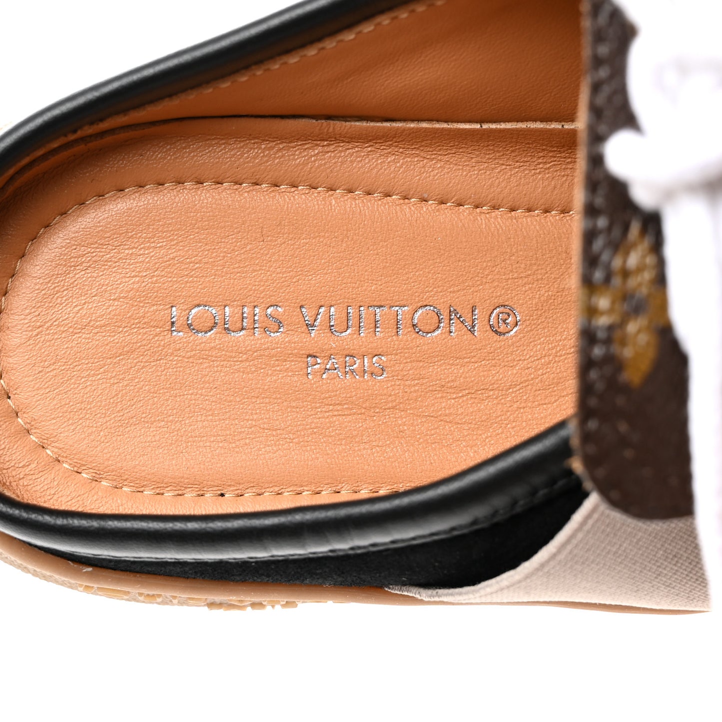 Lous Open Back Sneaker 38 Black