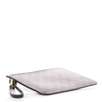 Louis Vuitton Damier Ebene Neverfull MM GM Pochette Rose Ballerine 4 of 7