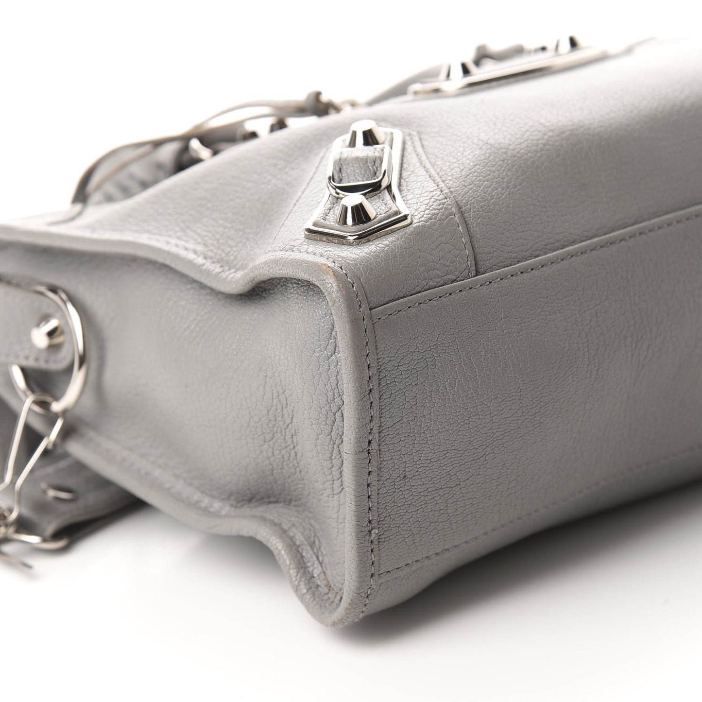Chevre Silver Metallic Edge S City Gris Haussmannien