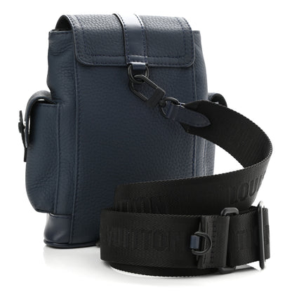 Louis Vuitton Taurillon Christopher XS Backpack Bleu Marine 3 of 7