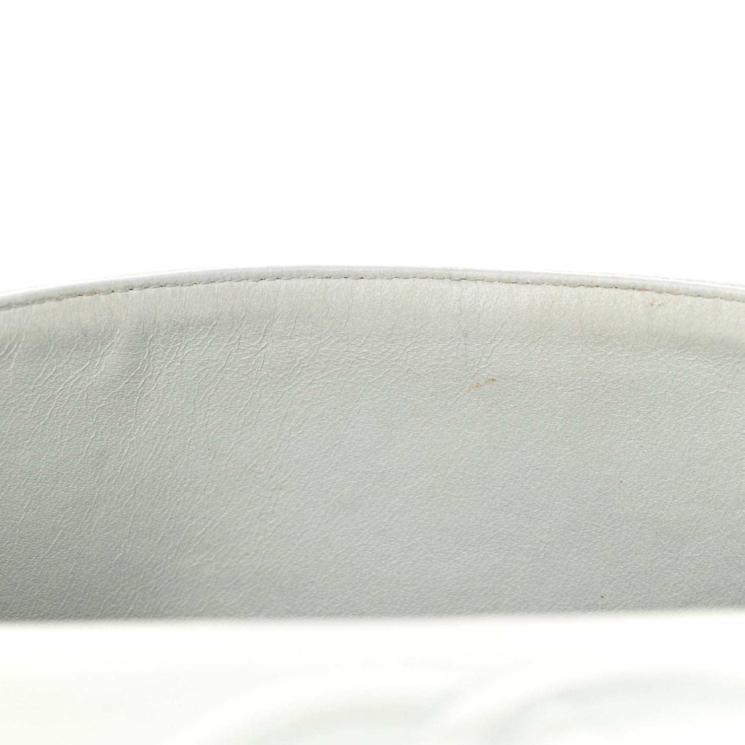 Chanel Caviar Quilted Medium Double Flap Light Blue 13 of 18
