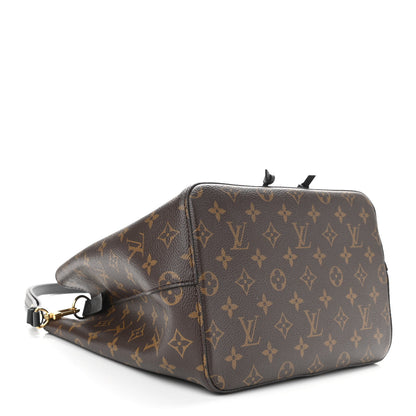 Louis Vuitton Monogram Neonoe MM Black 4 of 9