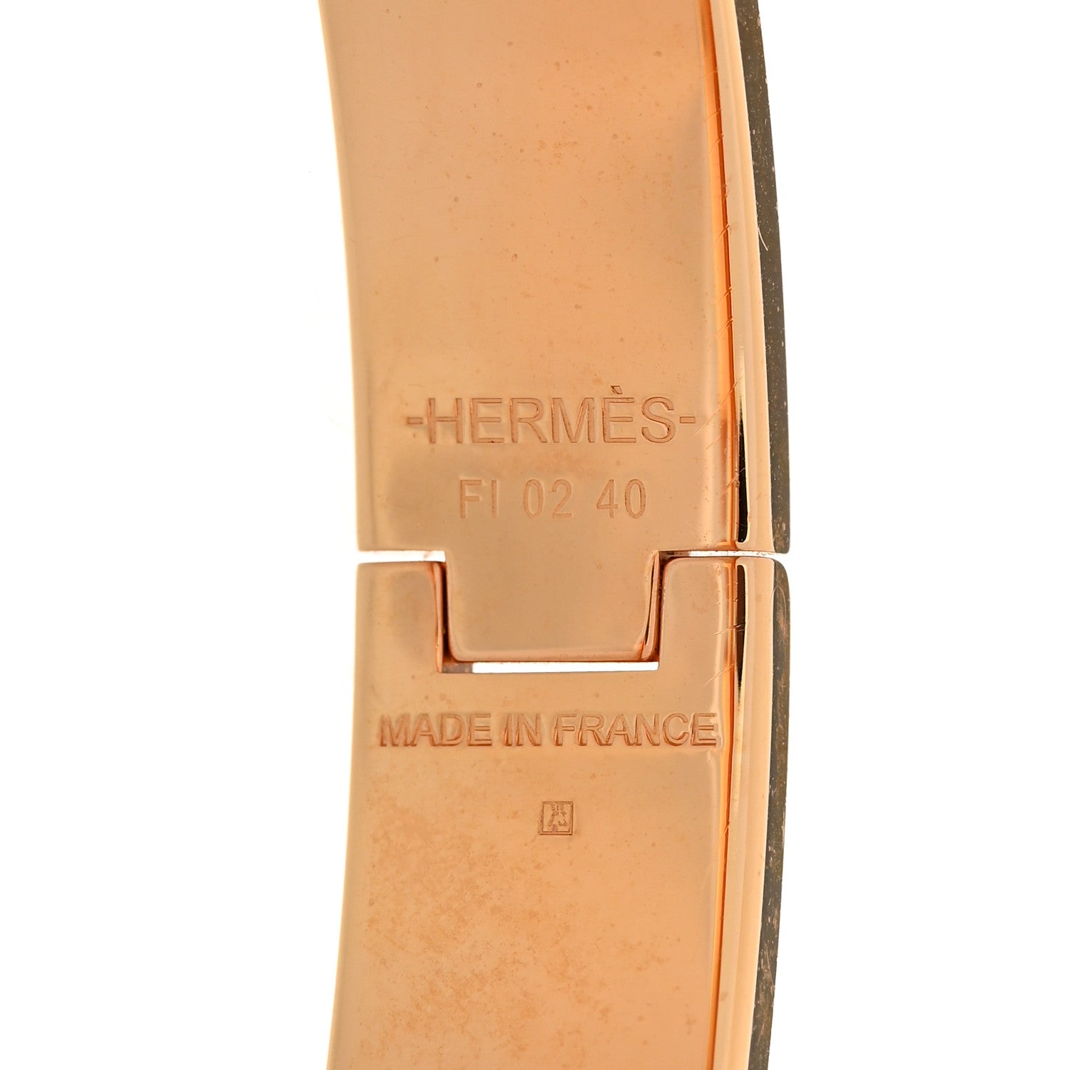 Hermes Enamel Narrow Print H Lift Clic Clac H Bracelet PM Patch 4 of 5