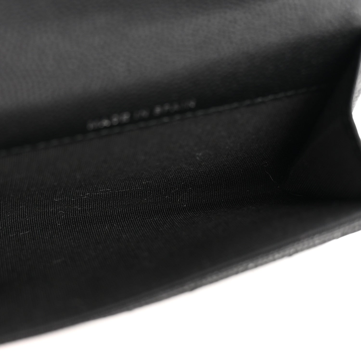 Chanel Caviar Chevron Quilted Boy Flap Card Holder Black 5 of 8